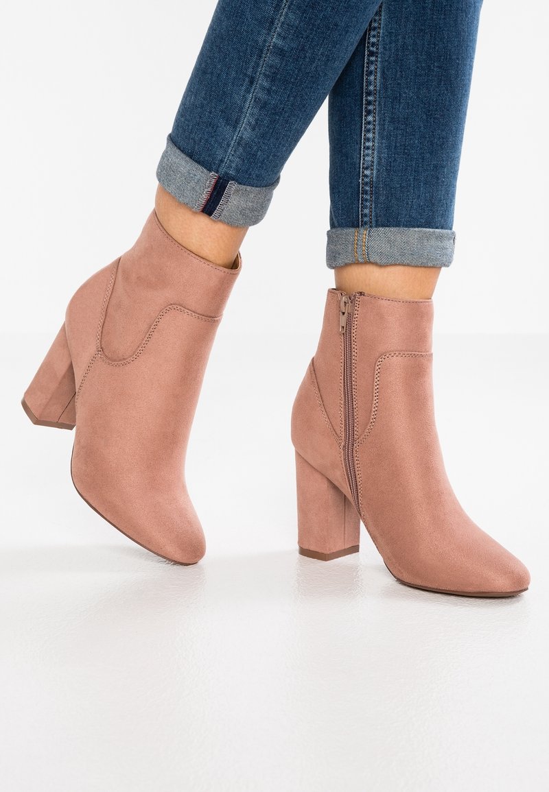 ONLY SHOES Botines de tacón - light pink