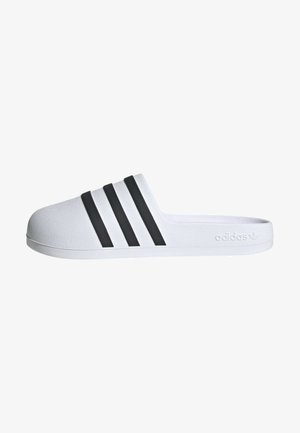 adidas Originals ADIFOM ADILETTE UNISEX - Badslippers - cloud white core black cloud white