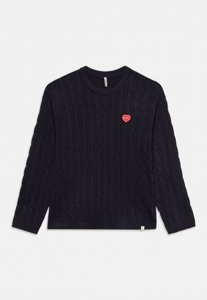 ONLY MINI, KMGIBI LIFE O NECK  - Пуловер - night sky