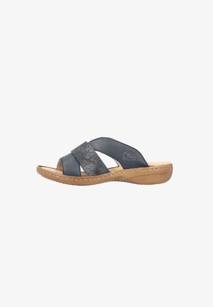 Rieker Mules - marineblau