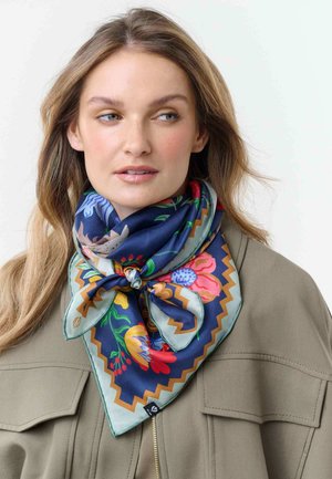 FRAAS, HORSE DESIGN NECKERCHIEF - Foulard - dark navy