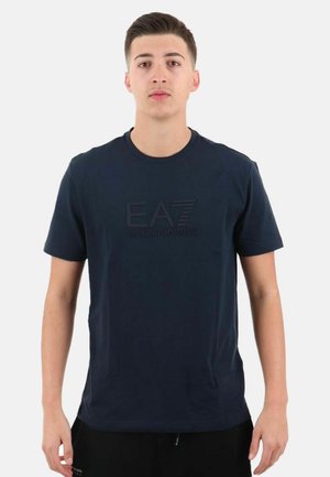 T-shirt con stampa - blu