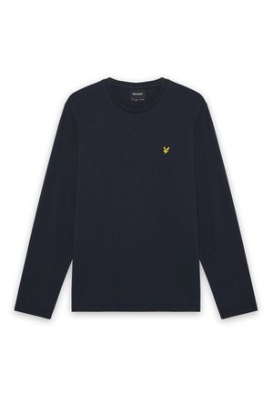 Lyle & Scott, BOXY FIT LONG SLEEVE - Camiseta de manga larga - dark navy