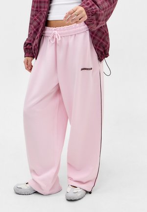 iets frans... HARRI WIDE LEG UNISEX - Tréningruha alsók - cradle pink