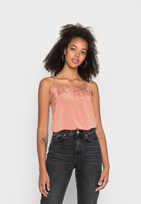 Soaked in Luxury CLARA SINGLET - Top - cameo brown