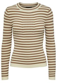 PCCRISTA O NECK  - Maglione - fossil