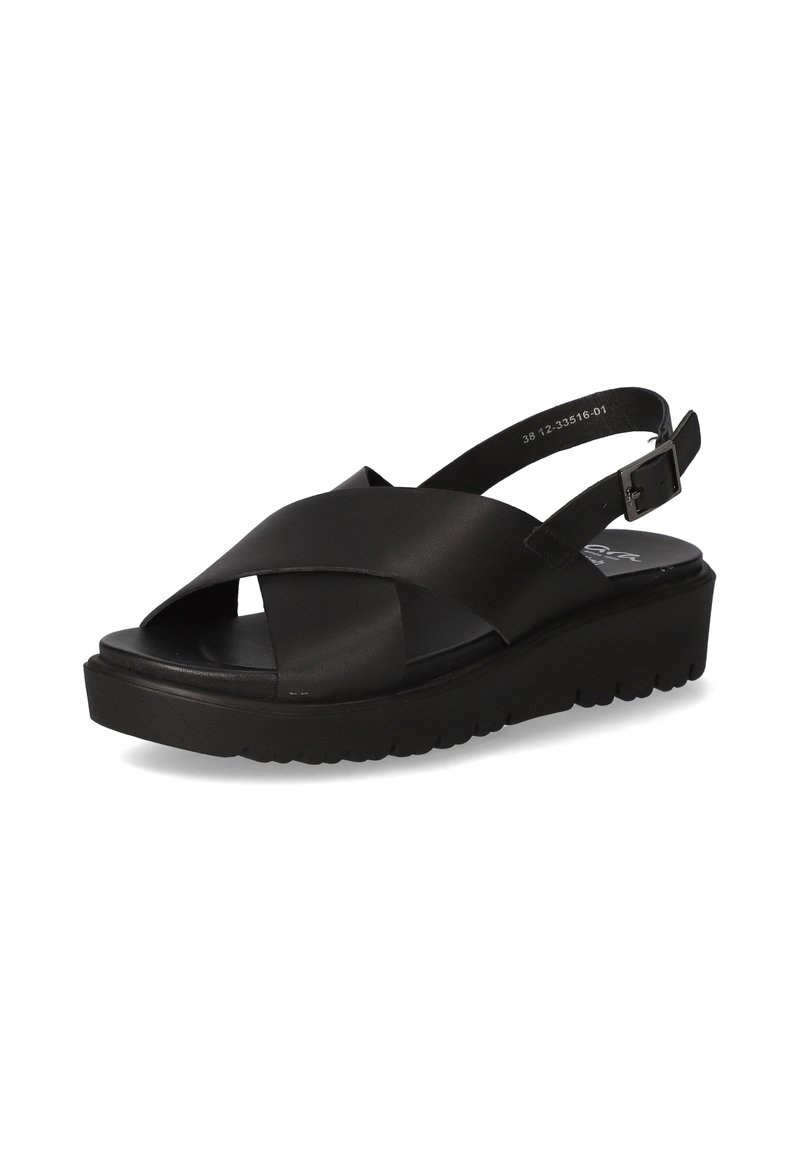 ara Pumps med kilklack - black