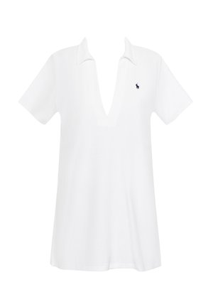 COLLAR DRESS - Dienas kleita - white