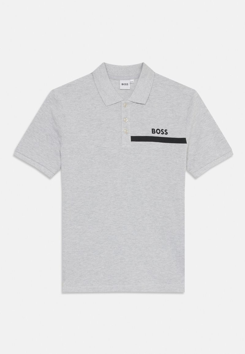 BOSS Kidswear Poloshirt grijs