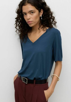 AWRITA  - T-shirt basique - midnight navy