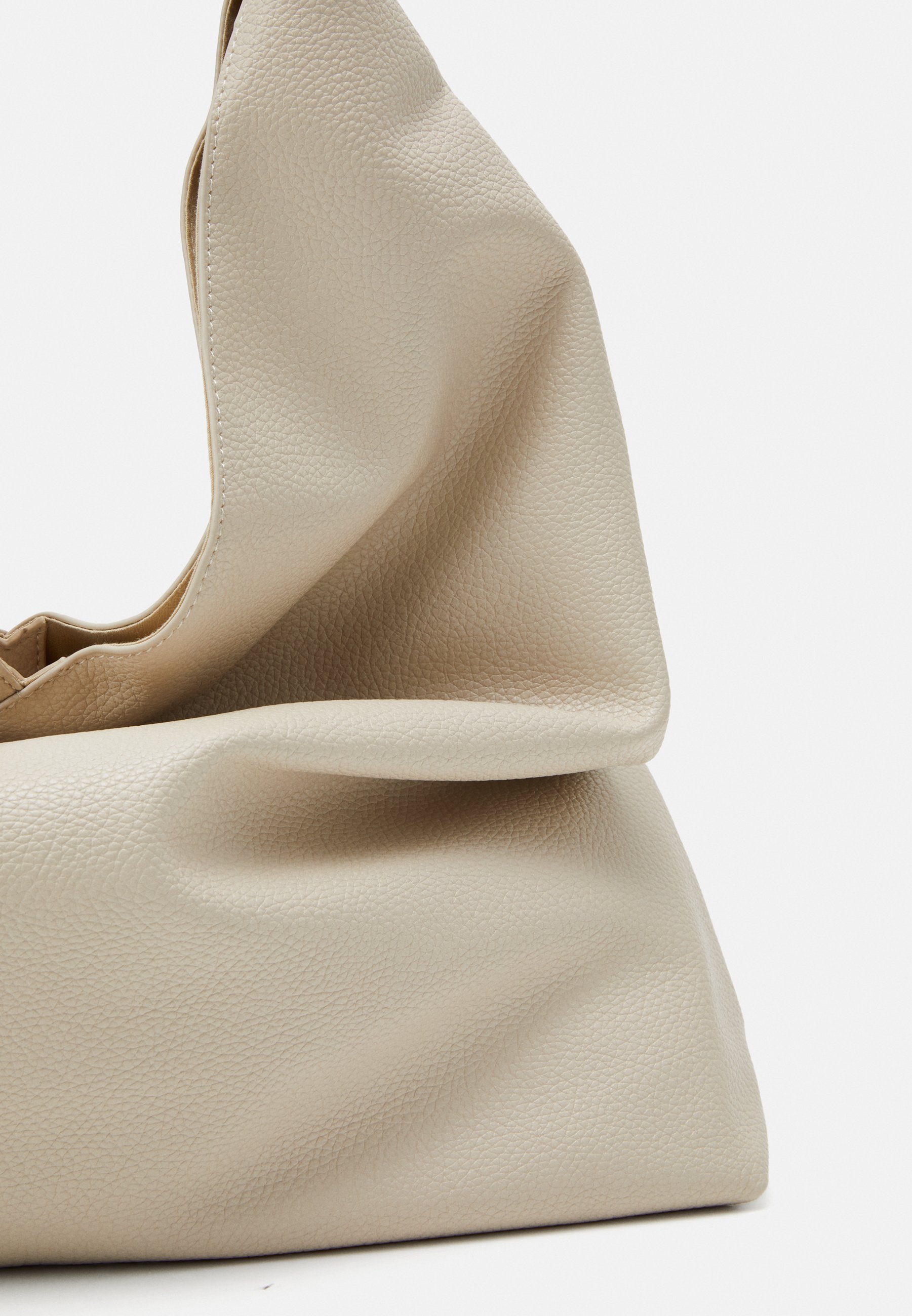 Lindex SHOPPER V-SHAPE - Tote bag - beige - Zalando.co.uk