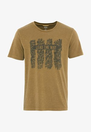 KURZARM - T-Shirt print - brass