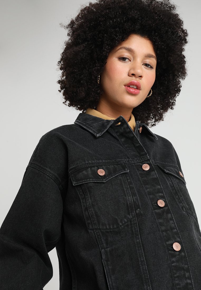 monki oversized denim jacket