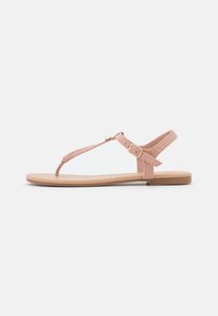 T-rihmaga sandaalid - light pink