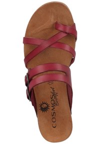 Cosmos Comfort Sandály s odděleným palcem - burgundy
