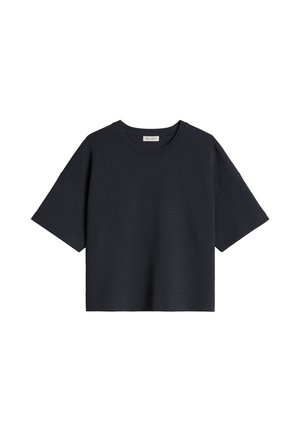 Marc O'Polo, MARC O'POLO T-SHIRT LOOSE AUS INTERLOCK-QUALITÄT   - T-shirt basique - martime blue