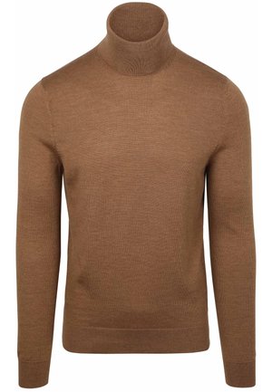 ROLLKRAGEN - Strickpullover - bruin