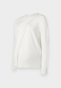 CAPUCINE O NECK - Svetr - cloud dancer