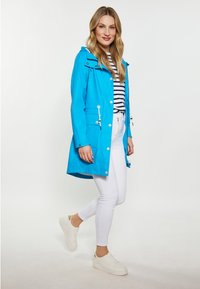 Schmuddelwedda Parkas - cyanblau