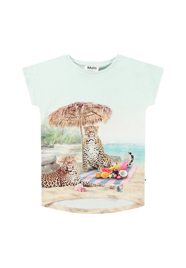 RAGNHILDE SHORT SLEEVES - Print T-shirt - on the beach