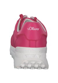 s.Oliver Sportieve veterschoenen - fuxia