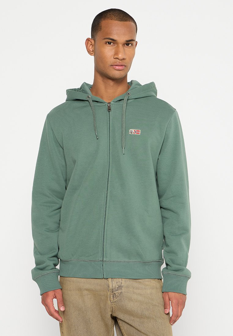 Napapijri Sweater met rits groen