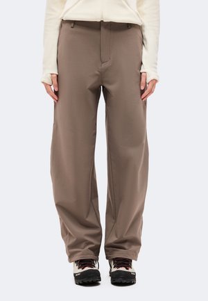 Peak Performance, BACKER GRID PANTS WOMEN - Pantalon classique - terrain tan