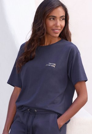 LASCANA, T-Shirt print - marine