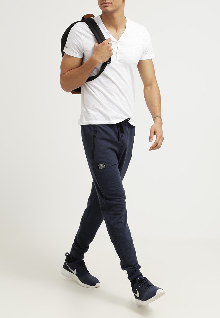 Jack & Jones JJCOPUSH - Jogginghose - dress blues