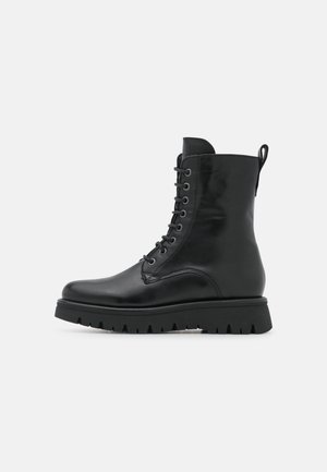 Bottines à plateau - black