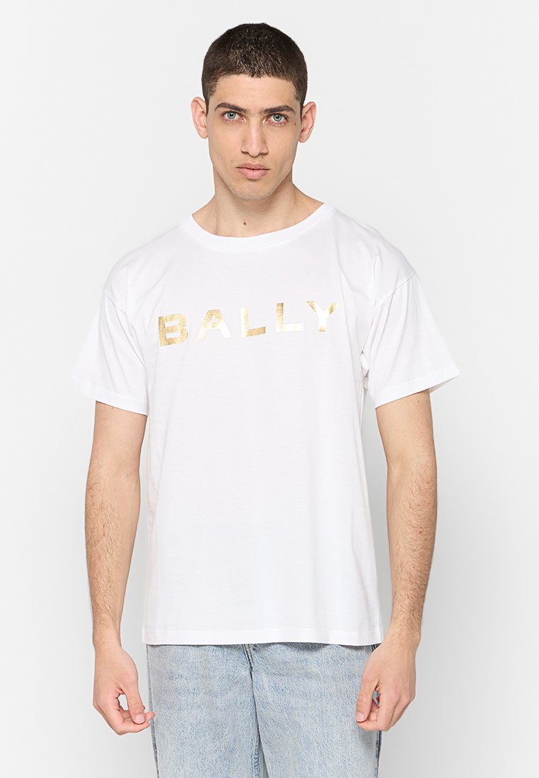 Bally T-shirt print wit Bally T-shirt print wit