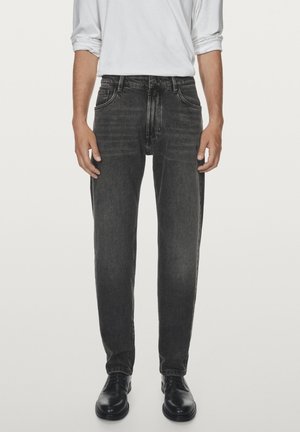 Massimo Dutti Bottines à lacets - black