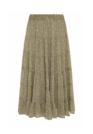 Yours Clothing, WOMEN'S MAXI SKIRTS - Vekkihame - light brown