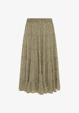 Yours Clothing, WOMEN'S MAXI SKIRTS - Vekkihame - light brown