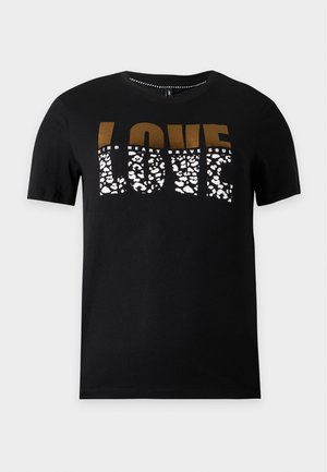 ONLY, ONLKITA TEE - Trükipildiga T-särk - black