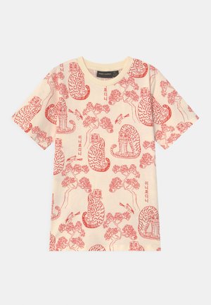 TIGERS UNISEX - Print T-shirt - offwhite