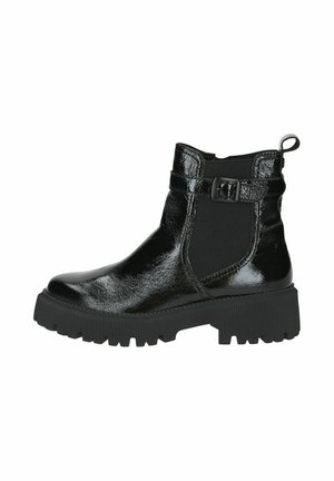 Caprice Botines bajos - black naplak