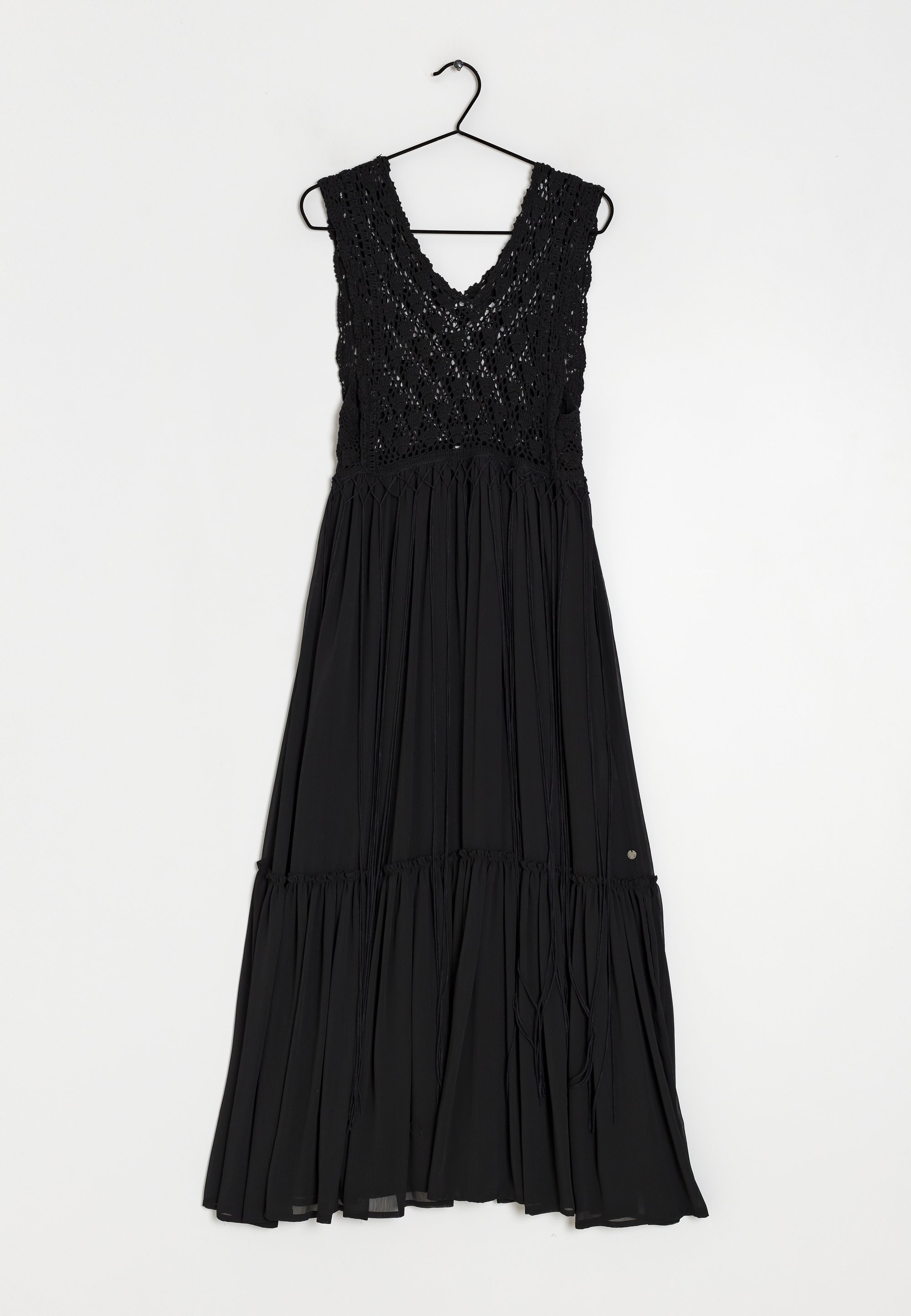 Pepe Jeans Vestito lungo black/nero (Second hand)