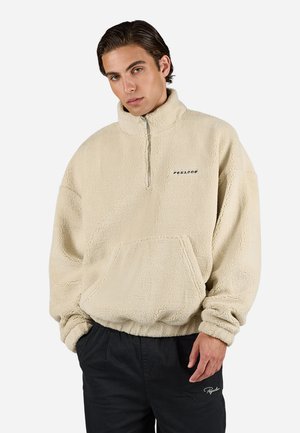 PUKA HALF ZIP - Fleece jumper - stone