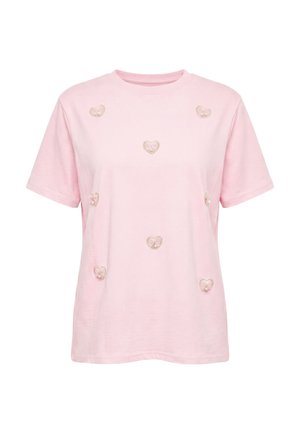 myMo, Nyomott mintás póló - pink