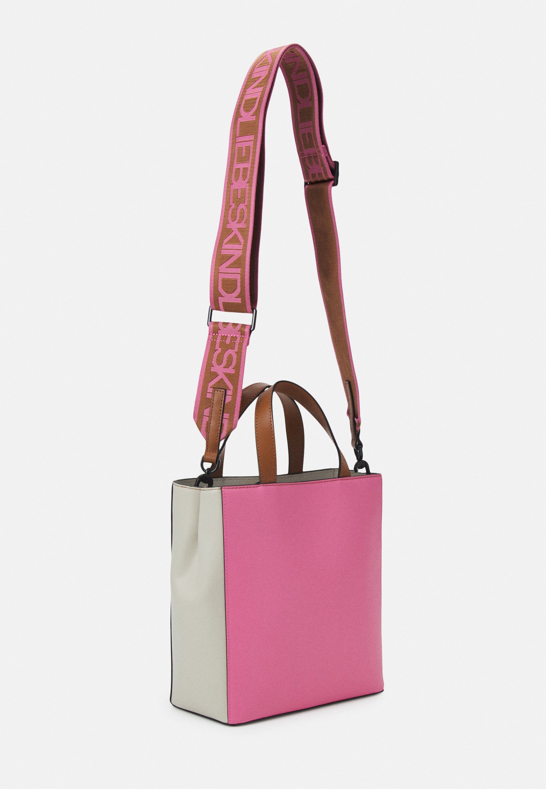 Liebeskind Berlin PAPER BAG TOTE S KLEINE HANDTASCHE AUS LEDER - Bolso de  mano - mocca cream/marrón - Zalando.es