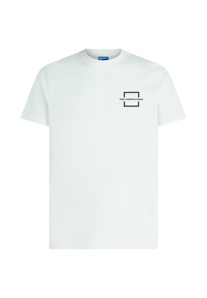 Karl Lagerfeld Jeans, SLIM LOGO - Тениска с щампа - white