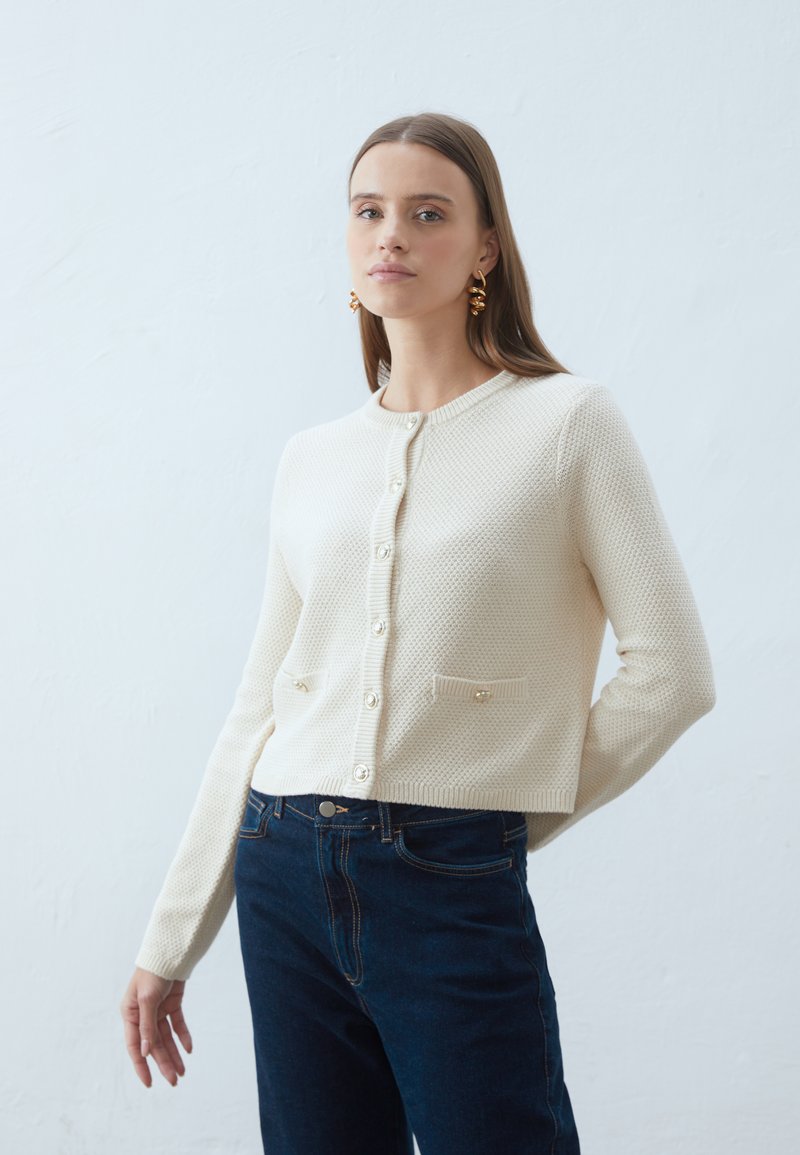 Anna Field - Strickjacke - sand, Vergrößern
