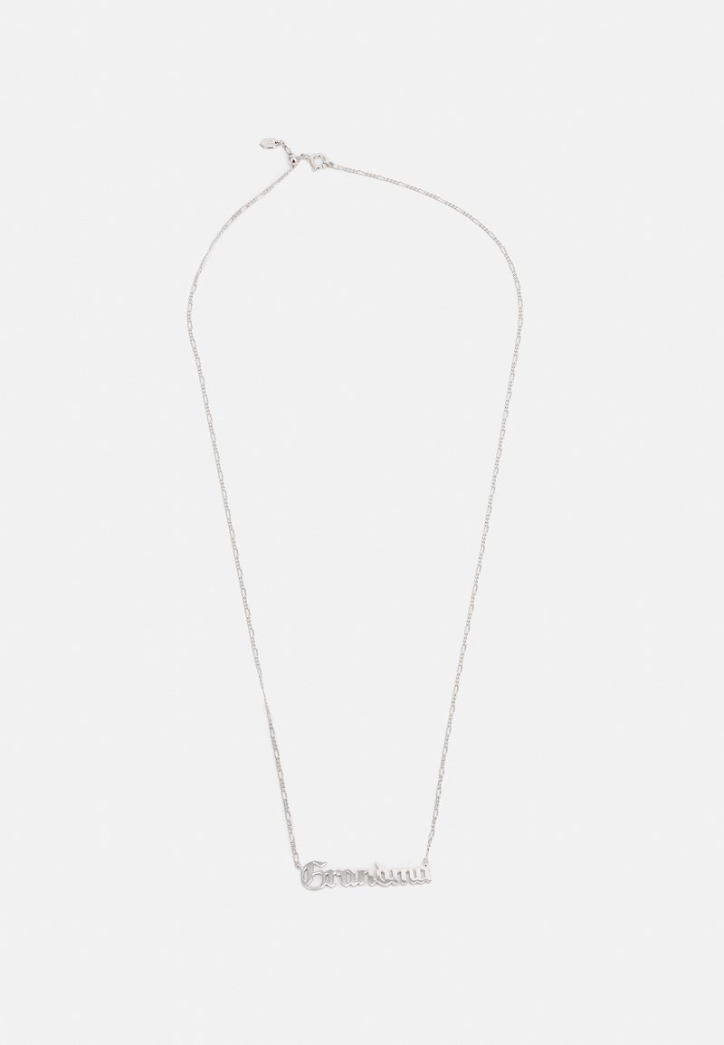 Maria Black GRANDMA NECKLACE UNISEX - Colar - silver coloured