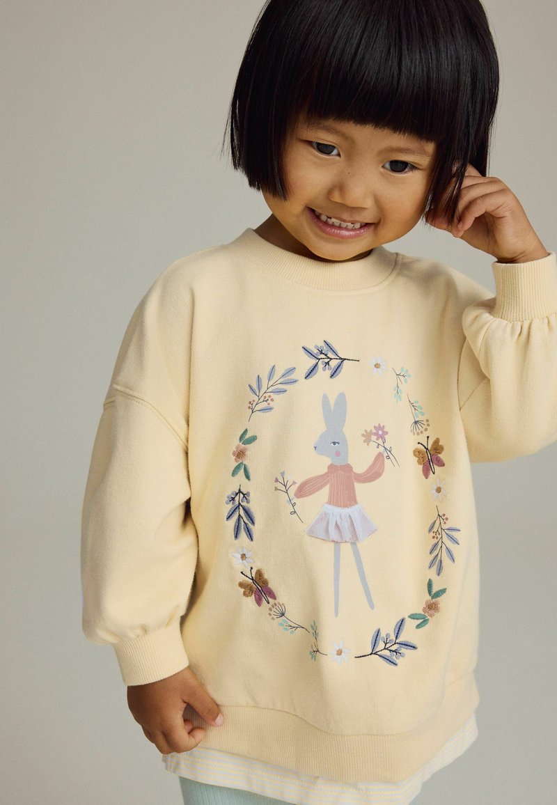 Next SET REGULAR FIT Leggings Trousers yellow bunny/yellow