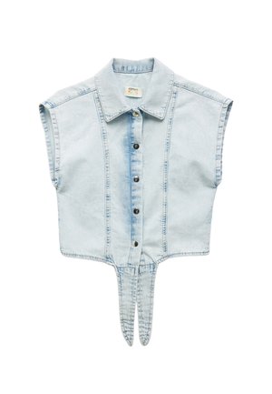 Overhemdblouse - light blue denim