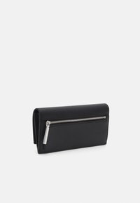 Calvin Klein LINEAR LARGE TRIFOLD SLIM - Portefeuille - black