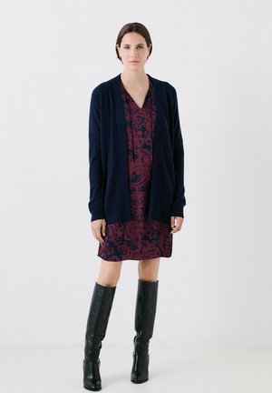 FRENCH  FASHION ELEGANT MODERN - Cardigan - bleu marine