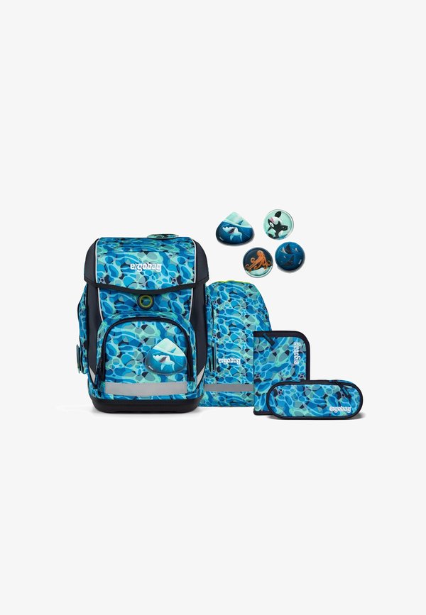 cubo – Schulranzen Set – dunkelblau
