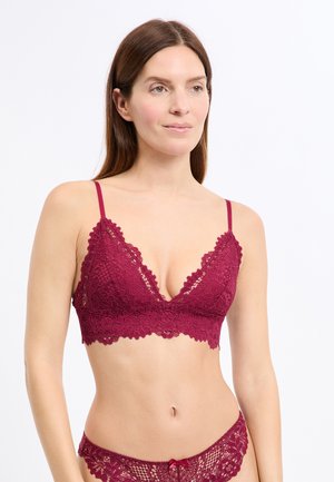 SUCCESS - Soutien-gorge triangle - bordeaux grenat